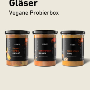FITTASTE im Glas Vegan Box
