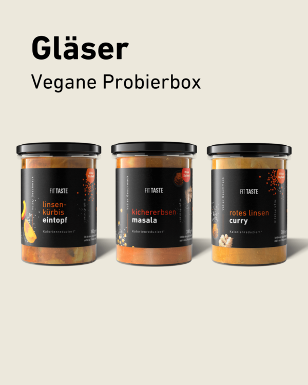 FITTASTE im Glas Vegan Box