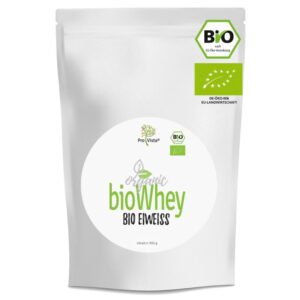 ProVista bioWhey Bio Eiweiss Naturell zertifiziertes Bio-Protein - 900g Beutel