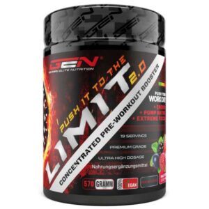 GEN Push it to the Limit 2.0 - Pre Workout & Trainings Booster