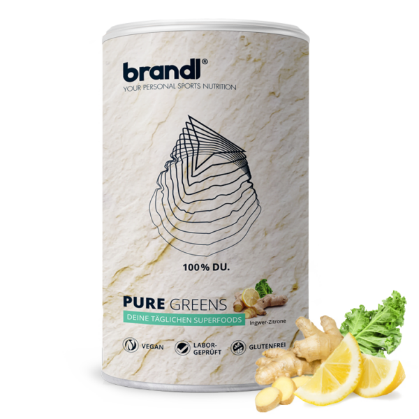 Pure Greens Superfoods Shake / Ingwer-Zitrone / 150 g