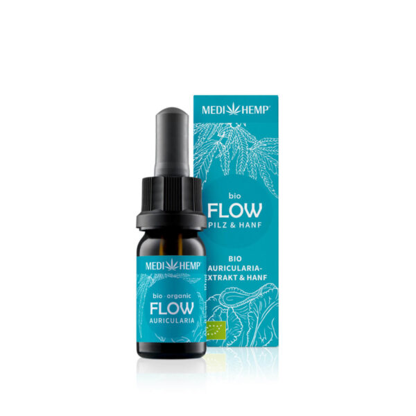 Bio FLOW Auricularia-Extrakt & Hanf