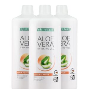 Aloe Vera Drinking Gel Pfirsich Geschmack 3er Set