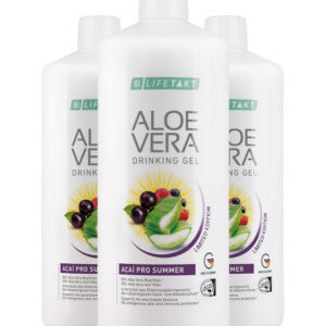 Aloe Vera Drinking Gel Açaí Pro Summer 3er Set