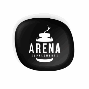 Arena Supplements Pillbox Schwarz