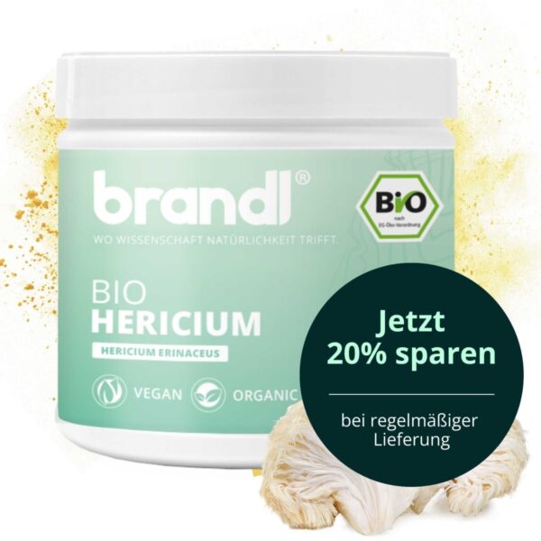 Bio Hericium Kapseln (Lions Mane)