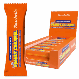Barebells Salted Peanut Caramel Soft Protein Bar Riegel-Box