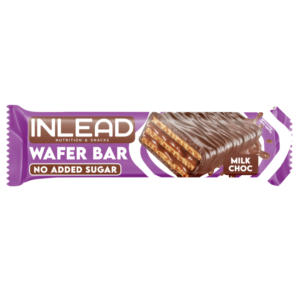 Inlead Wafer Bar Milk Choc, 45g 1 Inlead Wafer Bar Milk Choc