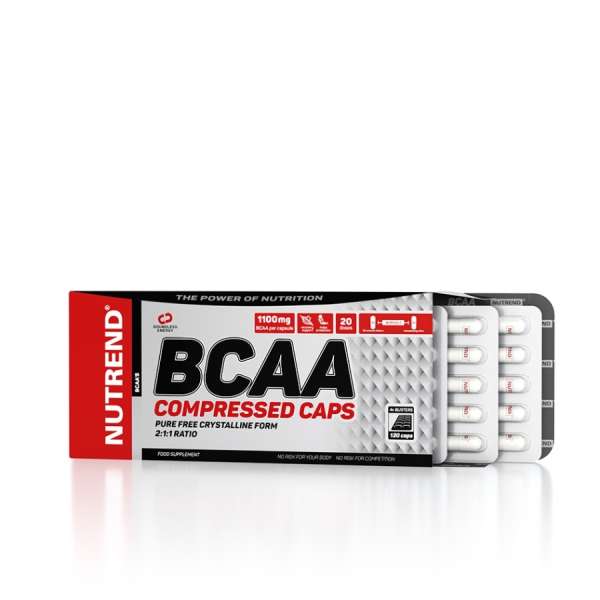 Nutrend BCAA Compressed Caps, 120 Kapseln 1 Nutrend BCAA Compressed Caps