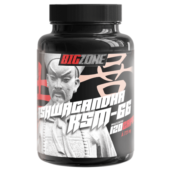 Big Zone Ashwagandha KSM-66, 120 Kapseln 1 Big Zone Ashwagandha KSM-66