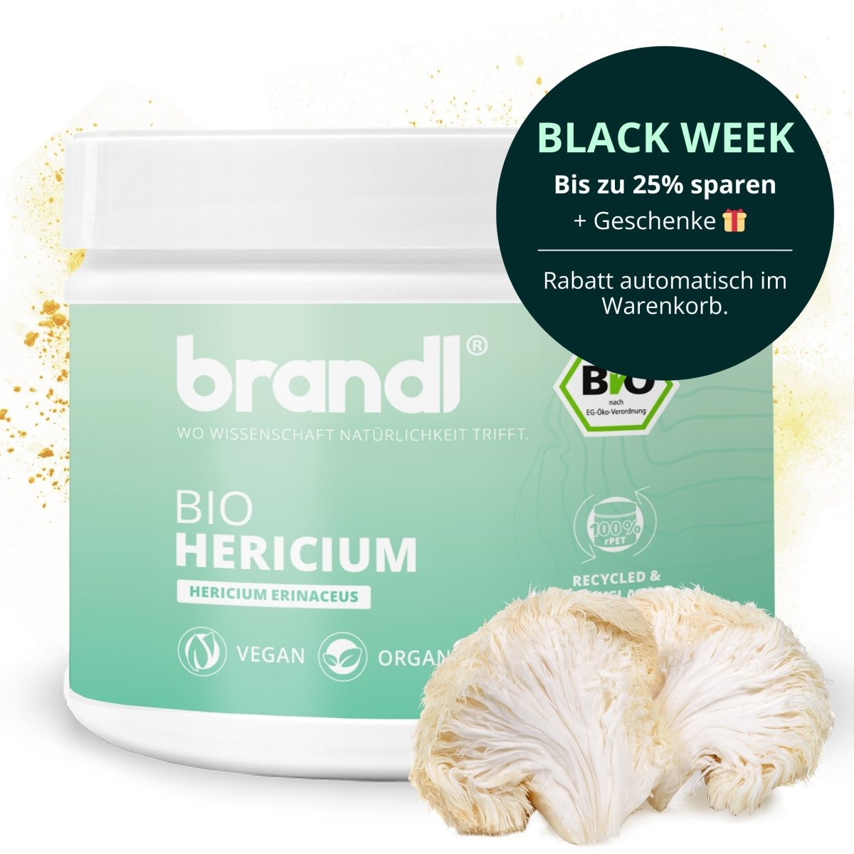 Bio Hericium Kapseln (Lions Mane) 1 Bio Hericium Kapseln (Lions Mane)