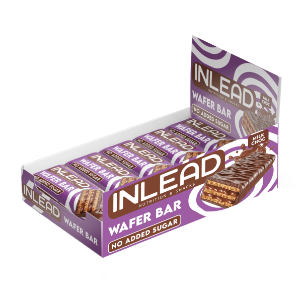 Inlead Wafer Bar Milk Choc, 15x 45g 1 Inlead Wafer Bar Milk Choc