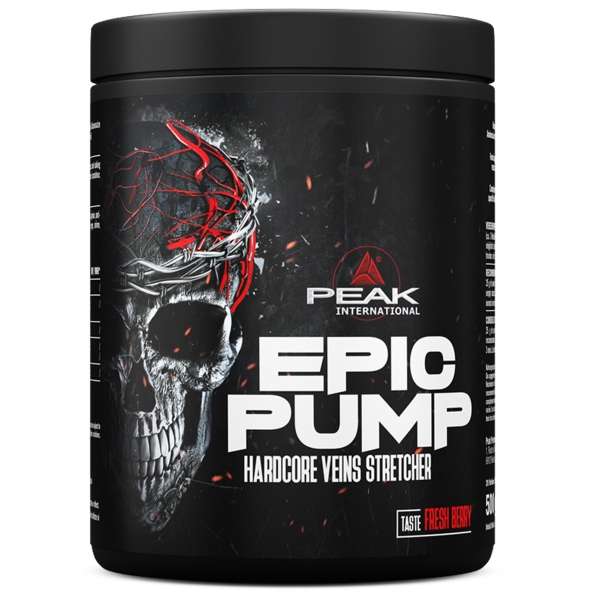 Peak Epic Pump Booster, 500g - Pre Workout Booster 1 Peak Epic Pump Booster