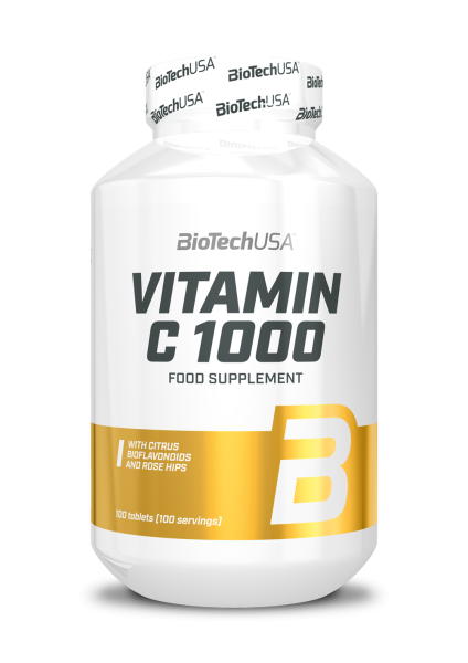 Biotech USA Vitamin C 1000, 100 Tabletten 1 Biotech USA Vitamin C 1000
