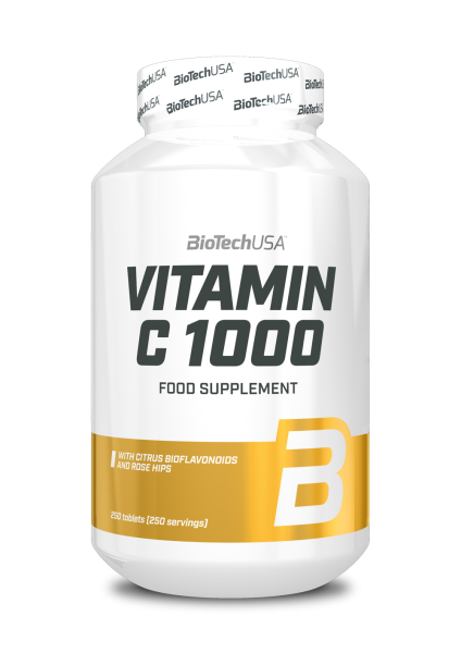 Biotech USA Vitamin C 1000, 250 Tabletten 1 Biotech USA Vitamin C 1000
