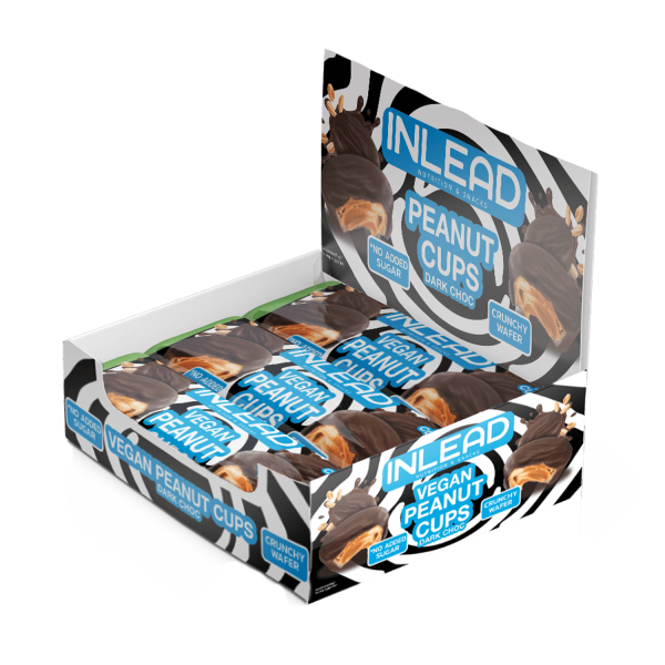 Inlead Peanut Cups Vegan Dark Choc