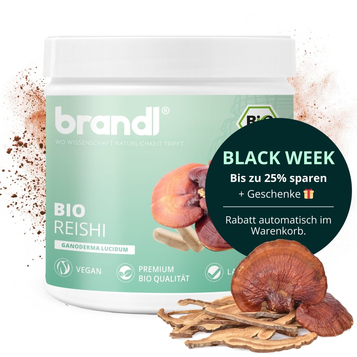 Bio Reishi Kapseln 1 Bio Reishi Kapseln