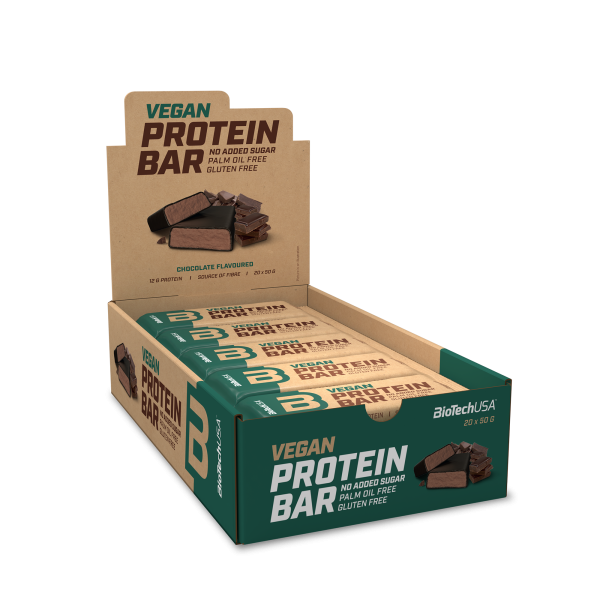 Biotech USA Vegan Protein Bar 20 x 50g 1 Biotech USA Vegan Protein Bar 20 x 50g